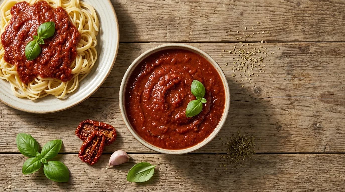 Томатный соус со специями: простой рецепт для пасты и овощей